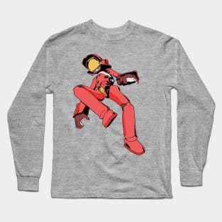 Canti - Flat Colors (Red) Long Sleeve T-Shirt